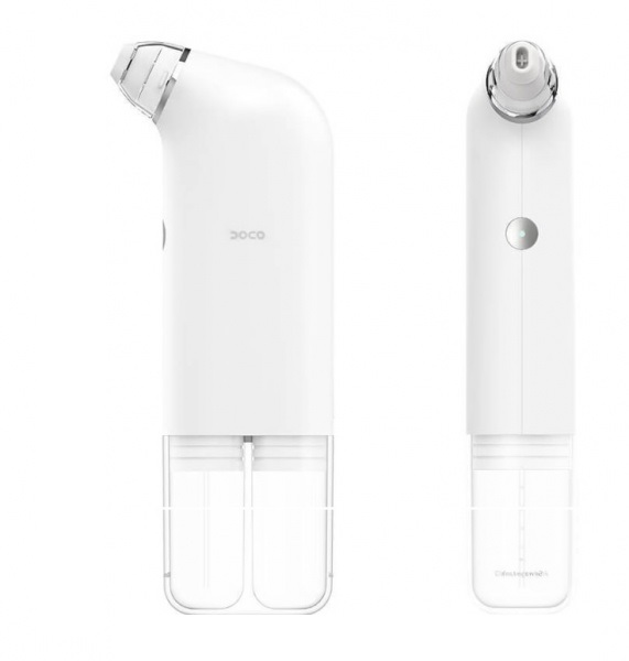 Вакуумный аппарат для чистки лица Doco Small Bubble Pore Remover (BH003) (White) в Челябинске купить по недорогим ценам с доставкой