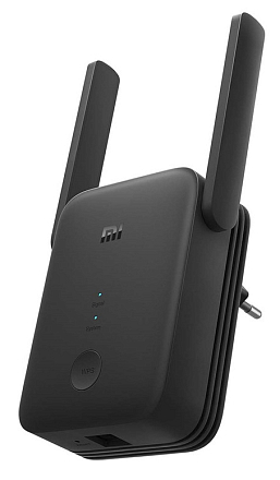 Wi-Fi усилитель сигнала (репитер) Xiaomi Range Extender AC1200, черный в Челябинске купить по недорогим ценам с доставкой