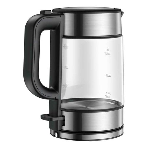 Чайник Xiaomi Electric Glass Kettle RU 1.7L, черный в Челябинске купить по недорогим ценам с доставкой