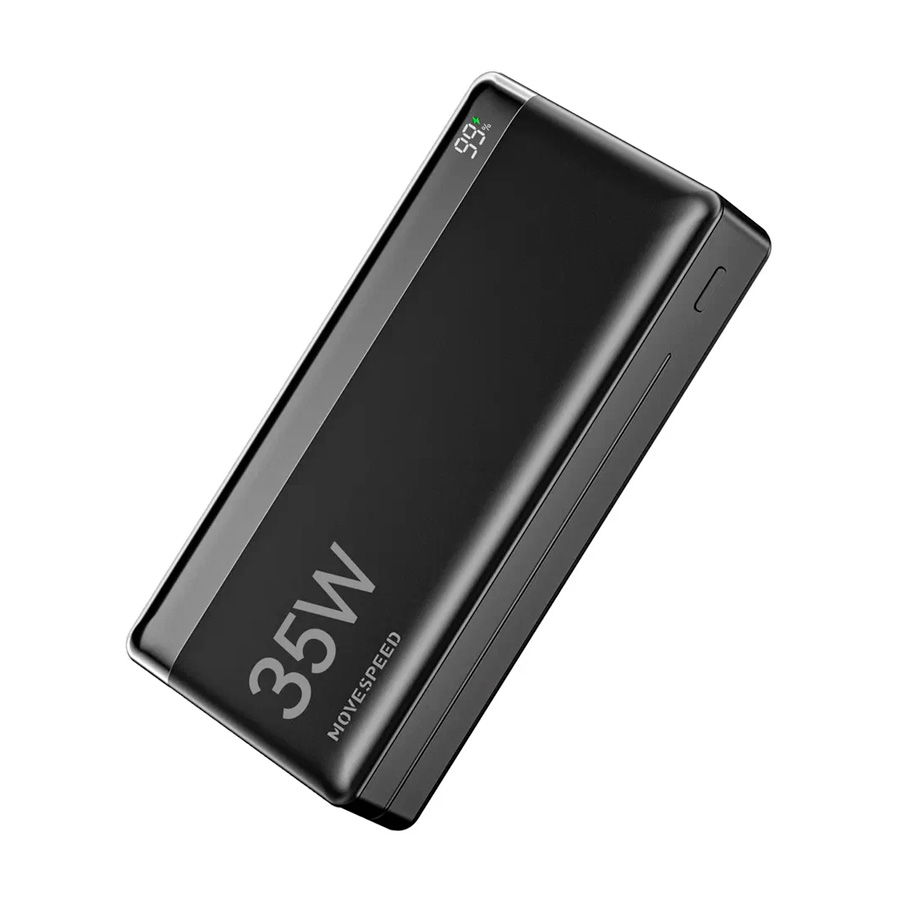 Внешний аккумулятор Movespeed 35W 20000mAh, 2xUSB - USB-C, Black в Челябинске купить по недорогим ценам с доставкой