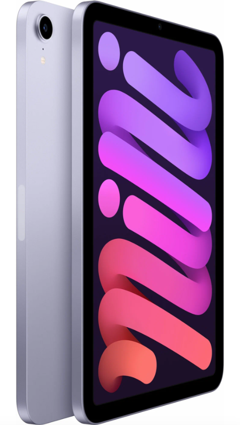 Планшет Apple iPad mini (2021) 64Gb Wi-Fi + Cellular, фиолетовый в Челябинске купить по недорогим ценам с доставкой