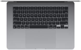 Ноутбук Apple MacBook Air 15" (M2, 8C CPU/10C GPU, 2023), 8 ГБ, 256 ГБ SSD, Space Gray в Челябинске купить по недорогим ценам с доставкой