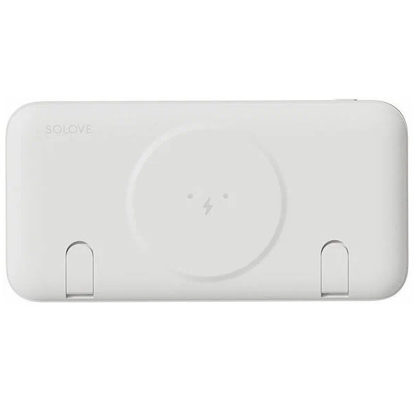 Портативный аккумулятор SOLOVE 10000 мАч Magnetic MagSafe 20W, белый (W10) в Челябинске купить по недорогим ценам с доставкой