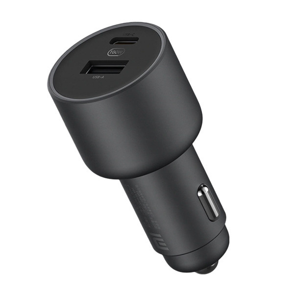 АЗУ Xiaomi Car Charger 1A1C 100W, черный в Челябинске купить по недорогим ценам с доставкой