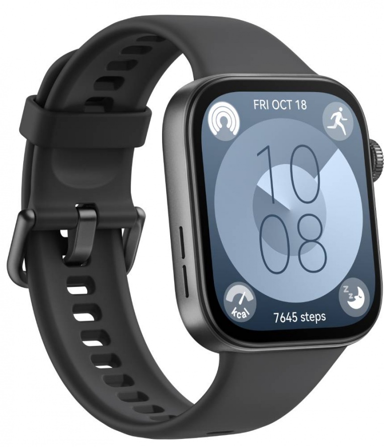 Умные часы HUAWEI Watch Fit 3, черные в Челябинске купить по недорогим ценам с доставкой