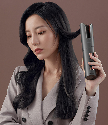 Беспроводная плойка для завивки волос WellSkins (WX-JF200), черная в Челябинске купить по недорогим ценам с доставкой