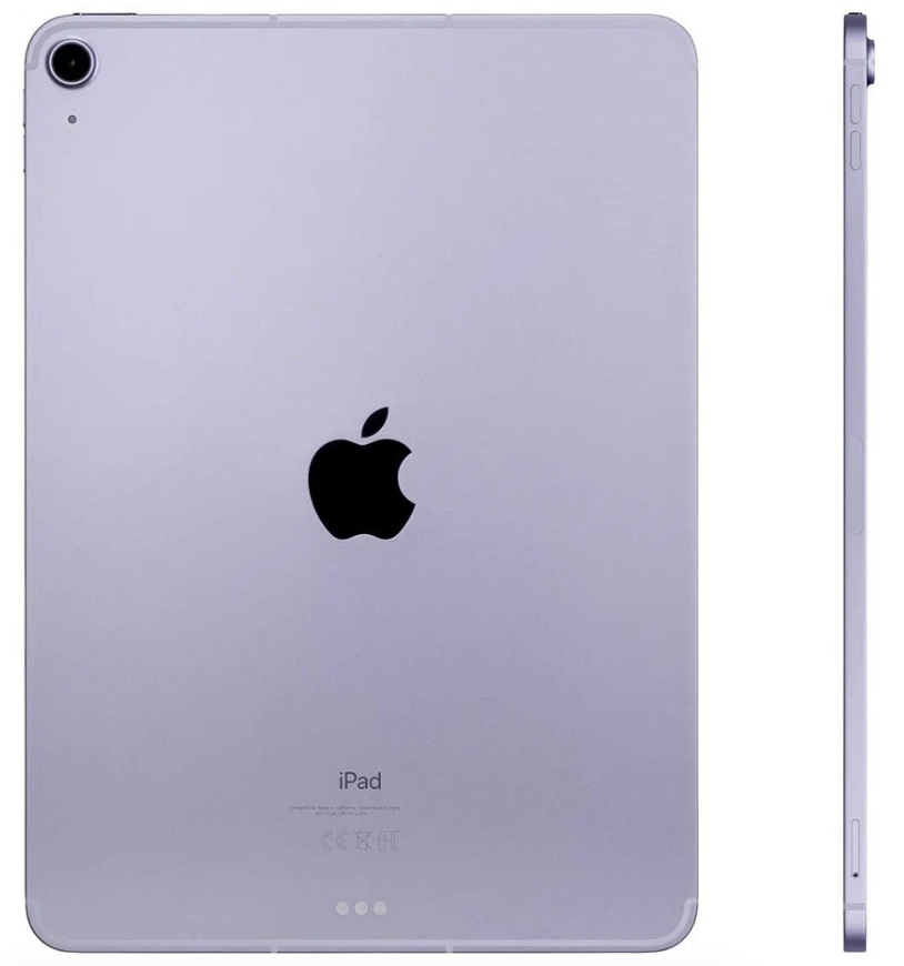 Планшет Apple iPad Air 2022 256 ГБ, Wi-Fi+Cellular, purple в Челябинске купить по недорогим ценам с доставкой