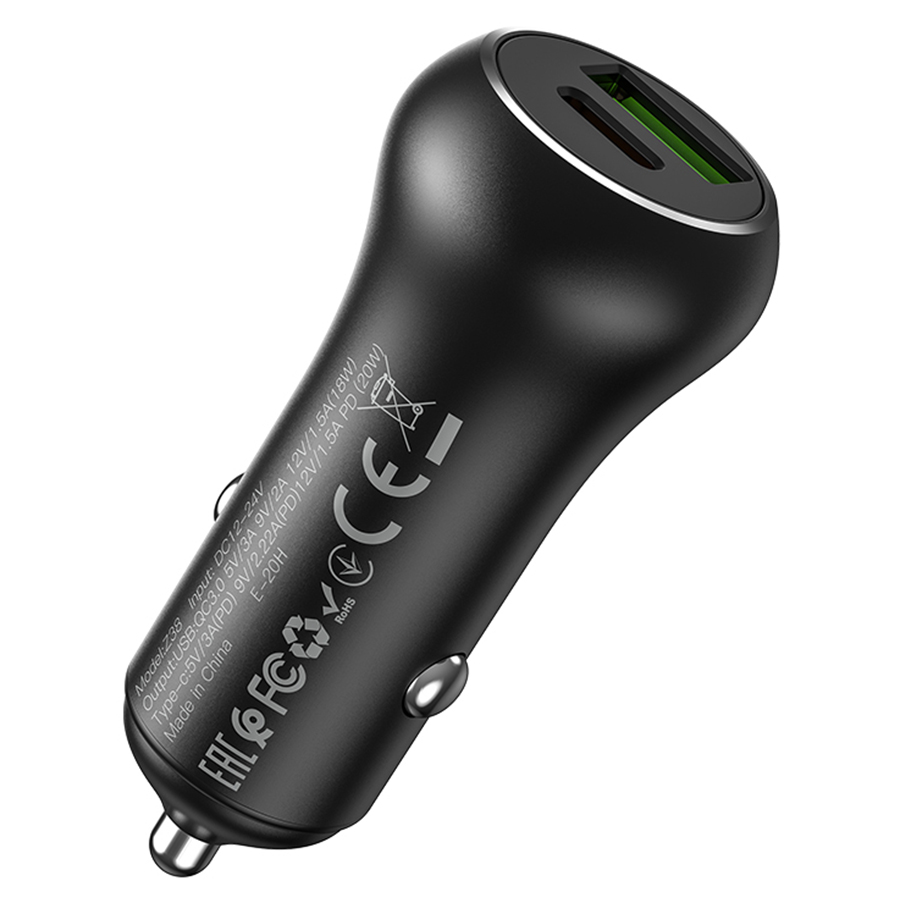 АЗУ HOCO Z38 38W (USB-A + USB-C) в Челябинске купить по недорогим ценам с доставкой