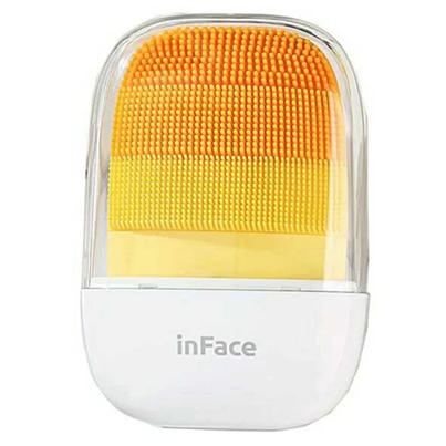 Xiaomi Щетка ультразвуковая для лица Inface Sonic Clean, оранжевый в Челябинске купить по недорогим ценам с доставкой