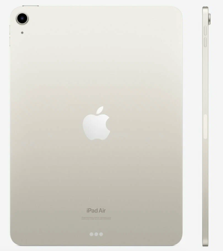Планшет Apple iPad Air 2022 256 ГБ, Wi-Fi, starlight в Челябинске купить по недорогим ценам с доставкой