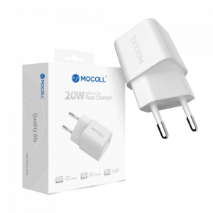 СЗУ MOCOLL Alfa Series 20W, белый (Type-C) в Челябинске купить по недорогим ценам с доставкой