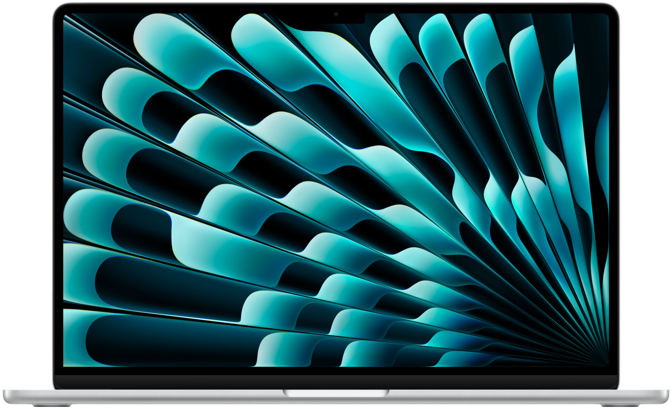Ноутбук Apple MacBook Air 15" (M2, 8C CPU/10C GPU, 2023), 8 ГБ, 256 ГБ SSD, Silver в Челябинске купить по недорогим ценам с доставкой