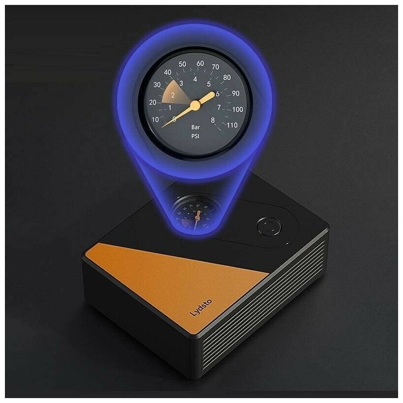 Автомобильный компрессор Xiaomi Lydsto Portable Car Tire Inflator (YM-CQB02) в Челябинске купить по недорогим ценам с доставкой