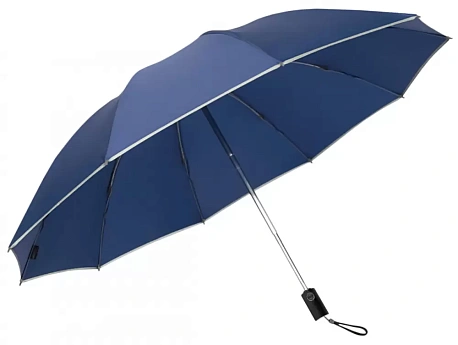Зонт XiaoMi Zuodu Full Automatic Umbrella Led Blue в Челябинске купить по недорогим ценам с доставкой