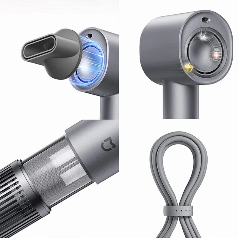 Фен Xiaomi Mijia High Speed Ion Hair Dryer H701 grey в Челябинске купить по недорогим ценам с доставкой