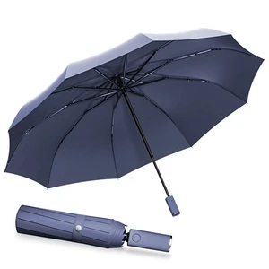 Зонт XiaoMi Zuodu Full Automatic Umbrella Led Blue в Челябинске купить по недорогим ценам с доставкой