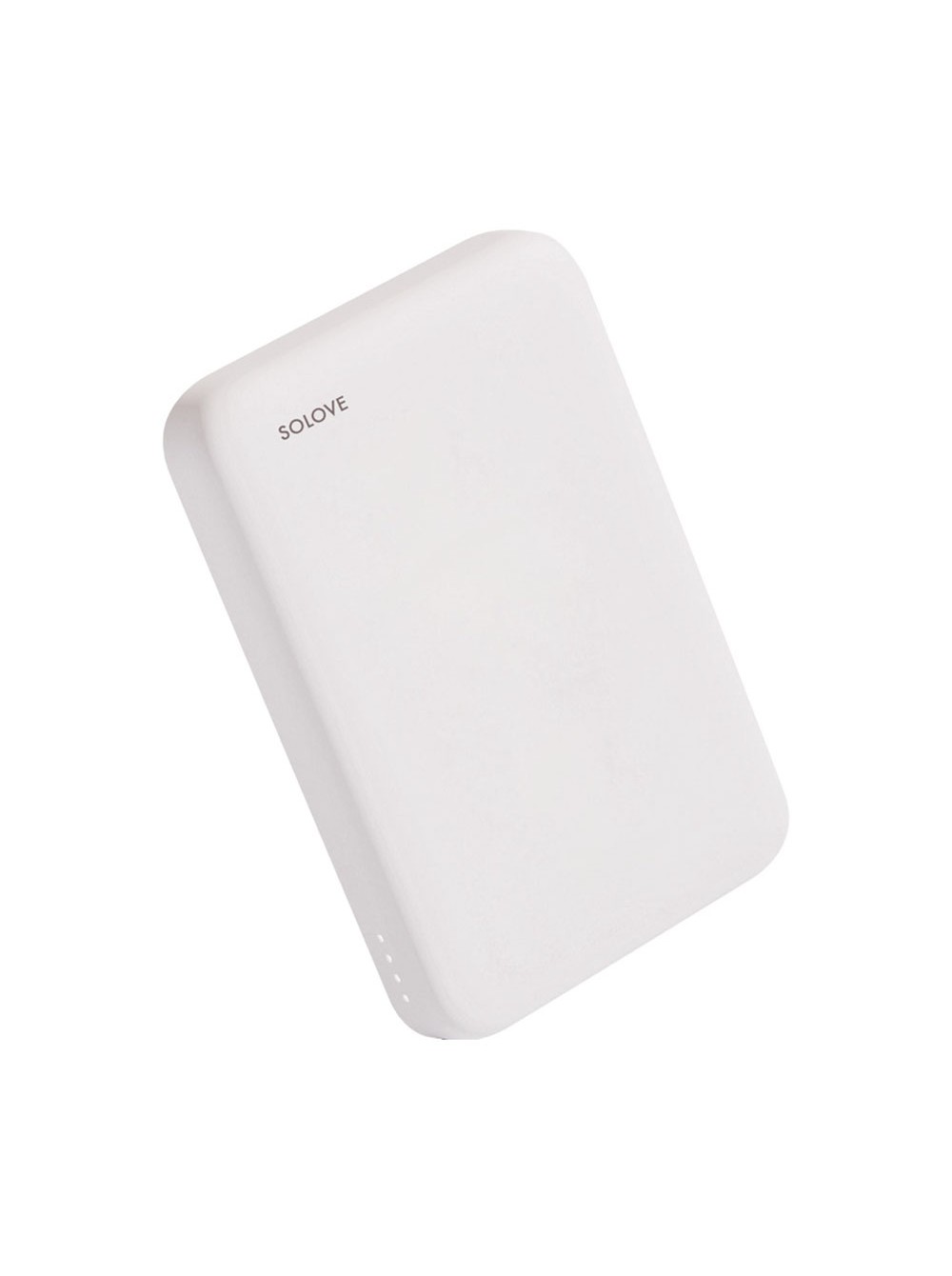 Внешний аккумулятор SOLOVE 10000mAh Magnetic MagSafe 20W (W12 Pro), белый в Челябинске купить по недорогим ценам с доставкой