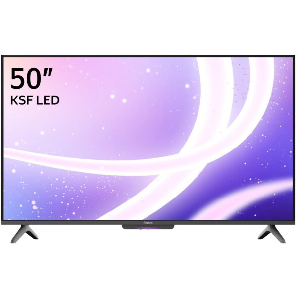 Телевизор Яндекс ТВ Станция Бейсик с Алисой на YaGPT 50“ 4K UHD, LED в Челябинске купить по недорогим ценам с доставкой