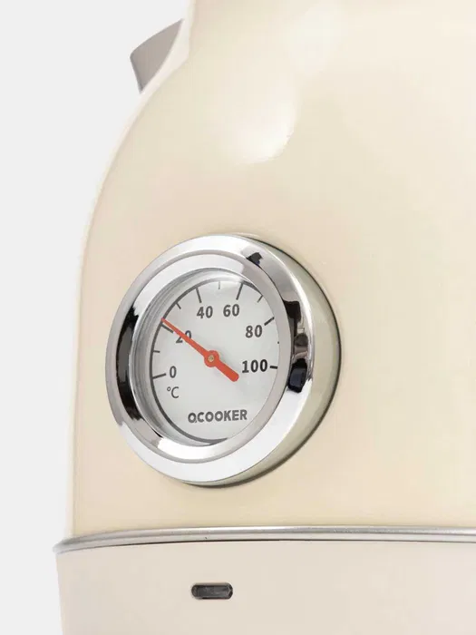 Чайник Xiaomi Qcooker Kettle (с датчиком температуры), beige в Челябинске купить по недорогим ценам с доставкой