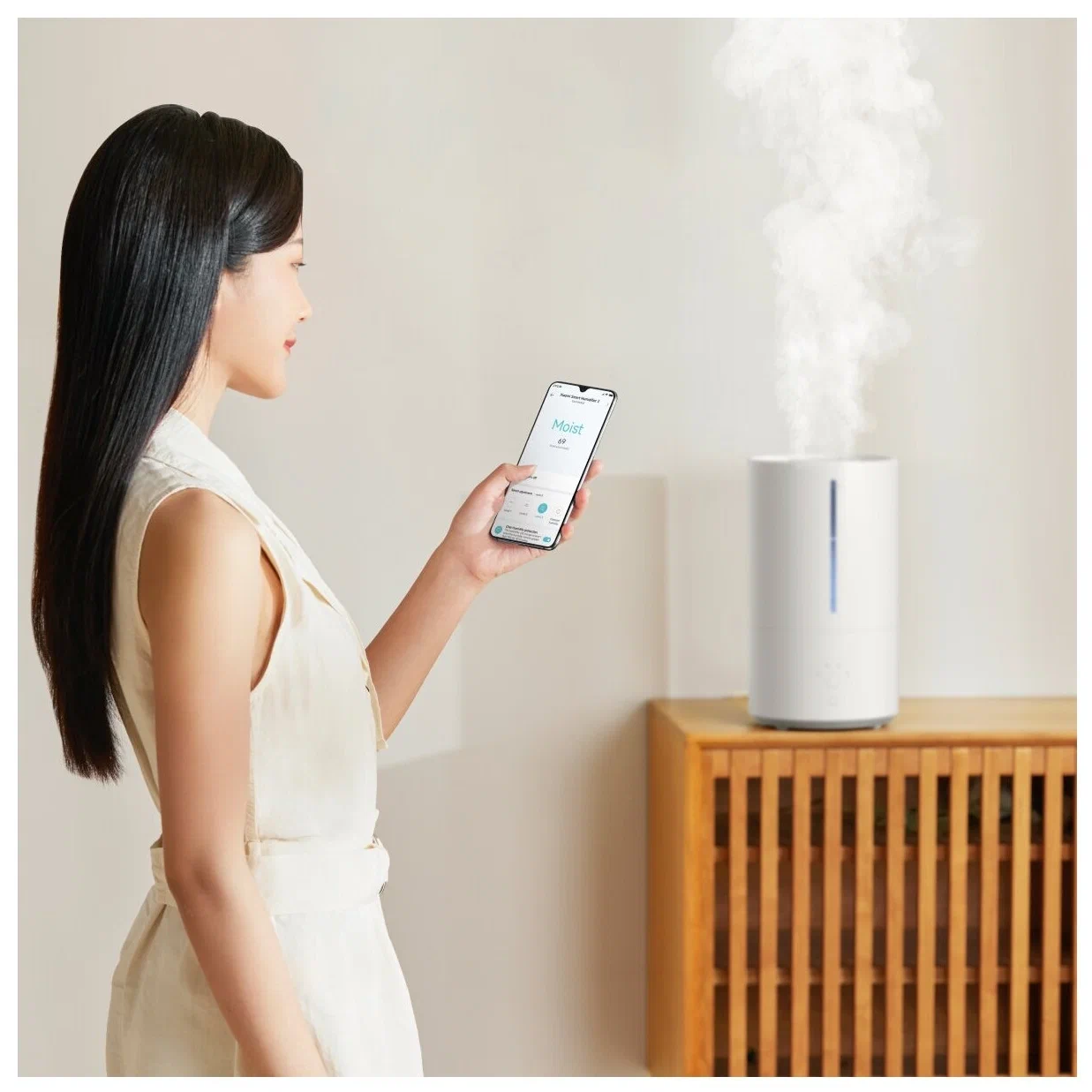 Увлажнитель воздуха Xiaomi Smart Humidifier 2 (MJJSQ05DY), белый в Челябинске купить по недорогим ценам с доставкой
