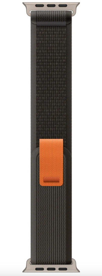 Умные часы Apple Watch Ultra GPS+Cellular 49mm Titanium Case with Black/Grey Trail Loop (EU) в Челябинске купить по недорогим ценам с доставкой