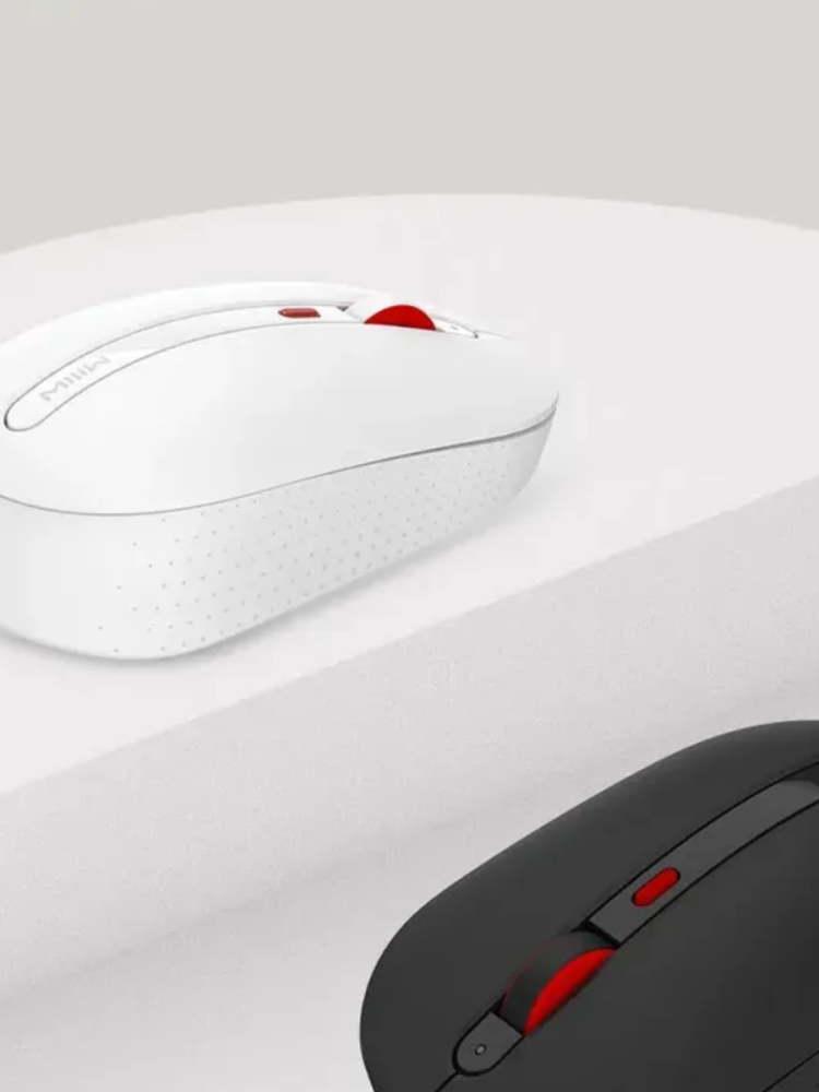 Беспроводная компьютерная мышь Xiaomi MIIIW Wireless Soft Tone, черная (MW23M22) в Челябинске купить по недорогим ценам с доставкой