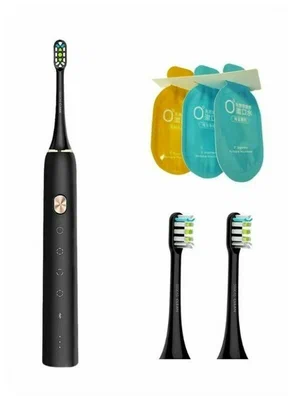 Звуковая зубная щетка Soocas X3U Set, Black в Челябинске купить по недорогим ценам с доставкой