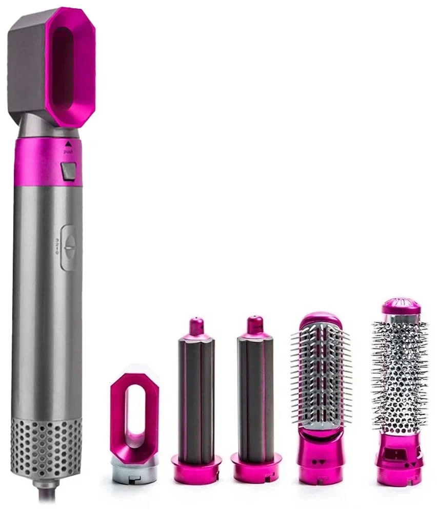 Фен-стайлер SenCiciMen Hot Air Styler Pink (5 насадок) в Челябинске купить по недорогим ценам с доставкой
