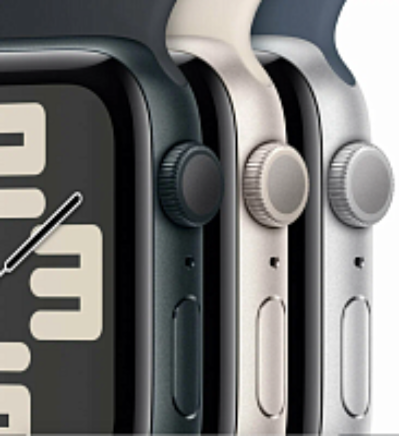 Умные часы Apple Watch SE (2023) 44mm Midnight Aluminium Case with Black Sport Band (EU) в Челябинске купить по недорогим ценам с доставкой