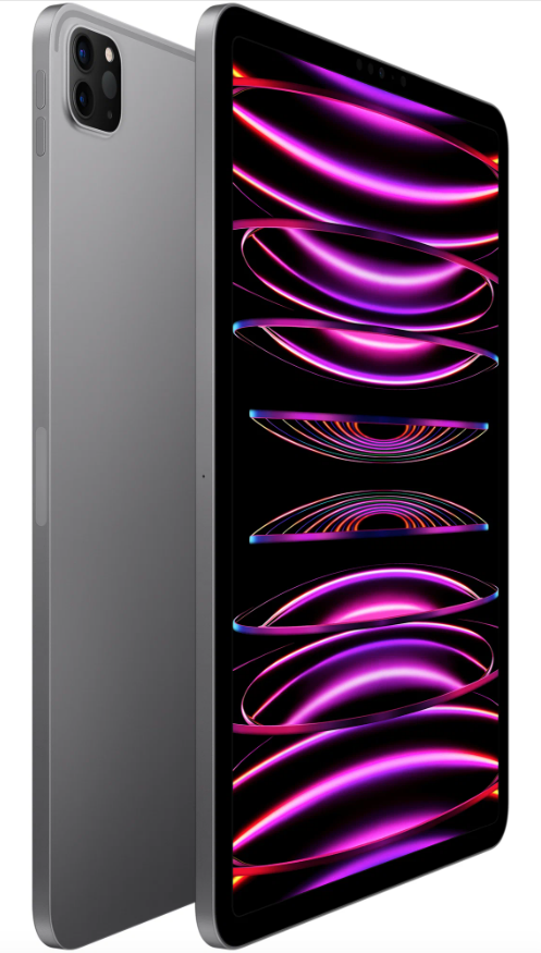 Планшет Apple iPad Pro 11 (2022) 128Gb, Wi-Fi, Space Gray (EU) в Челябинске купить по недорогим ценам с доставкой
