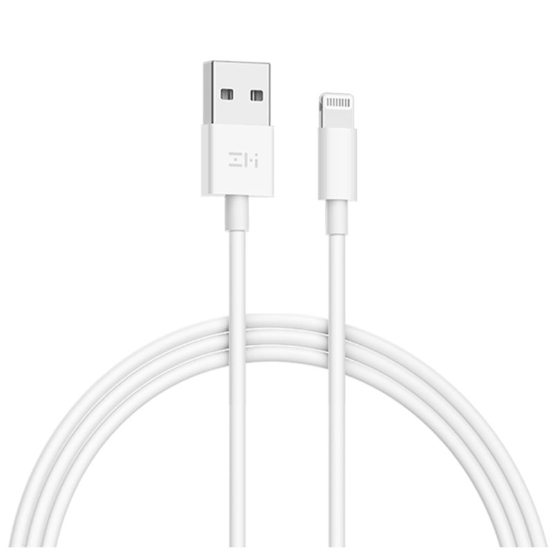 Кабель USB-A/Lightning ZMI 100 см (AL813C) белый в Челябинске купить по недорогим ценам с доставкой