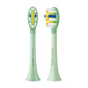 Сменные насадки для зубной щетки Xiaomi Soocas D3, зеленый (2 шт) в Челябинске купить по недорогим ценам с доставкой