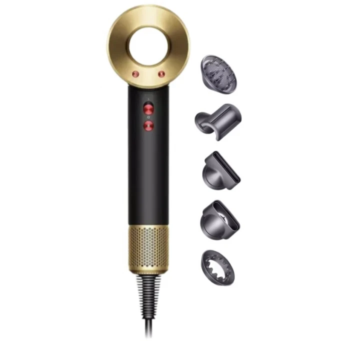 Фен для волос Xiaomi SenCiciMen Hair Dryer HD15, золотой (5 насадок) в Челябинске купить по недорогим ценам с доставкой