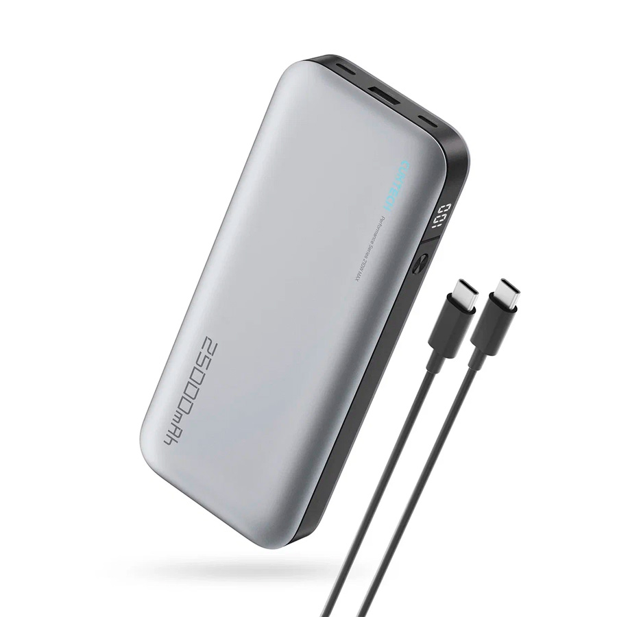 Аккумулятор внешний Power Bank Cuktech ZMI PB250 25000mAh Type-C Quick Charge 3.0 PD 6A (PB250) в Челябинске купить по недорогим ценам с доставкой