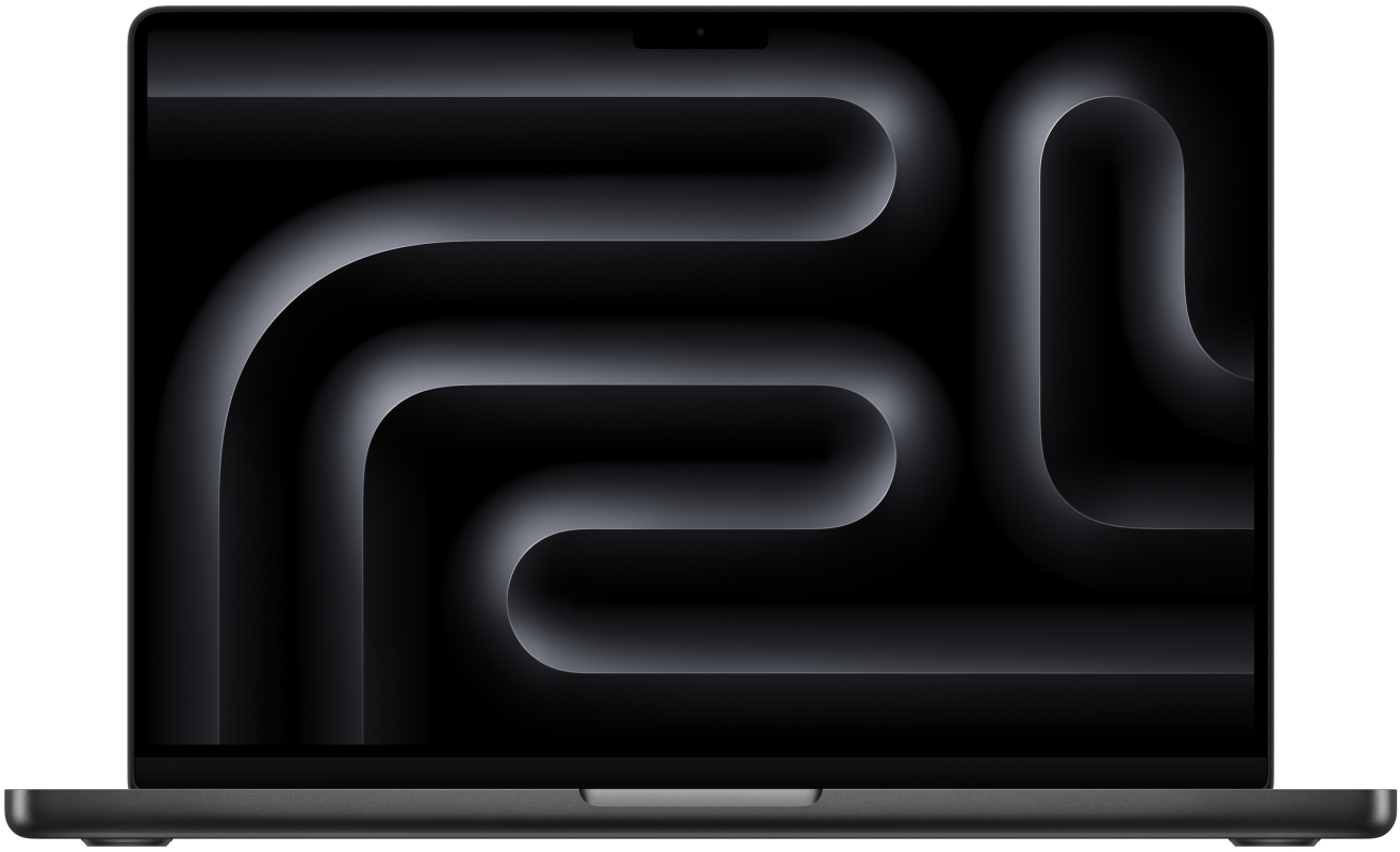Apple MacBook Pro 14" (M4 10C CPU, 16C GPU, 2024) 16 ГБ, 512 ГБ SSD, черный