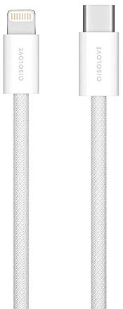 Кабель SOLOVE DW6 Type-C/Lightning, 2м, 20W, серый в Челябинске купить по недорогим ценам с доставкой