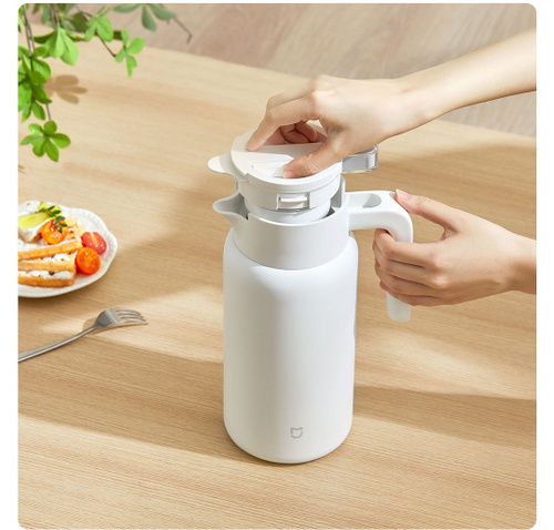 Термос Xiaomi Mijia White 1.5L (MJBWH03PL) в Челябинске купить по недорогим ценам с доставкой