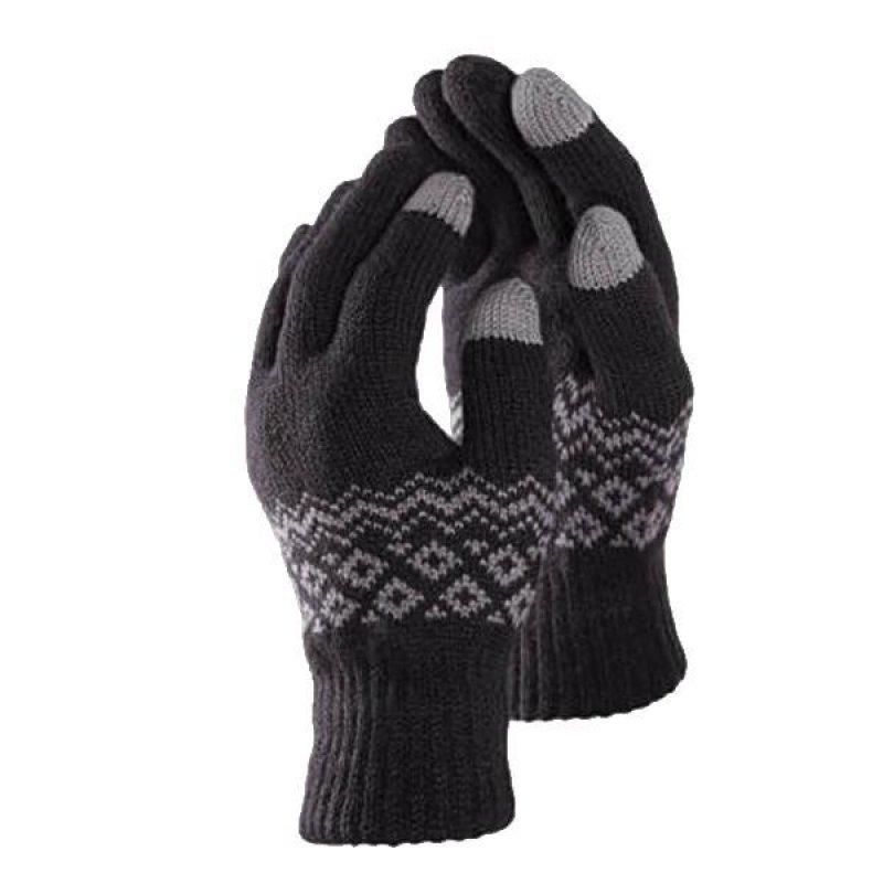 Перчатки Xiaomi Touchscreen Winter Wool Gloves Black в Челябинске купить по недорогим ценам с доставкой