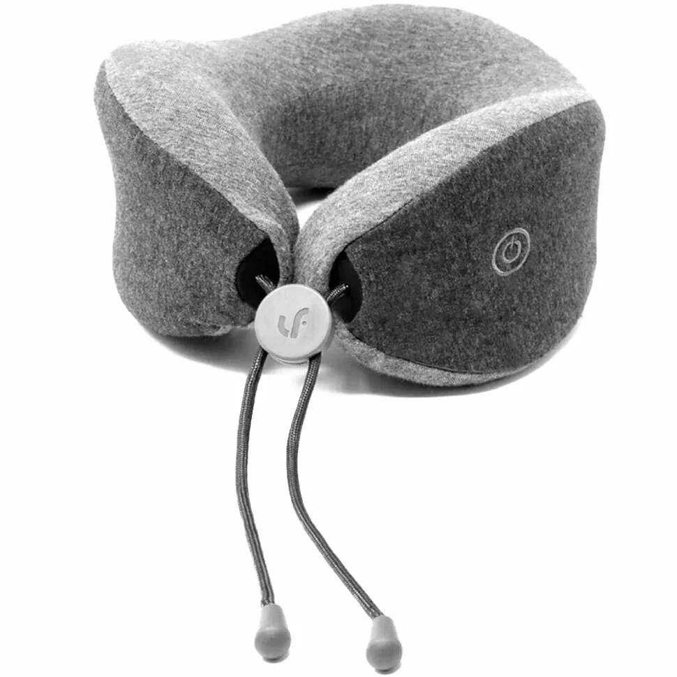 Xiaomi массажная подушка LeFan Comfort-U Pillow Massager LRS100 26.5x24x10 см, серый в Челябинске купить по недорогим ценам с доставкой