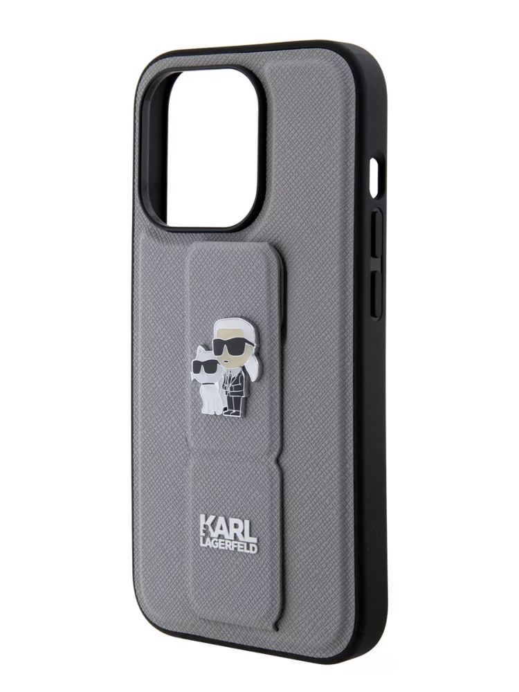 Накладка Karl Lagerfeld для iPhone 16 Pro Max (с подставкой) в Челябинске купить по недорогим ценам с доставкой