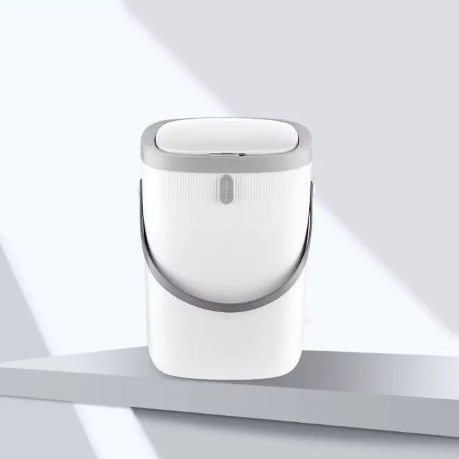 Умный мусорный бак Xiaomi Ninestars Stainless Steel Sensor Trash Can 12л (DZT-12-28), белый в Челябинске купить по недорогим ценам с доставкой
