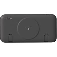 Портативный аккумулятор SOLOVE 10000 мАч Magnetic MagSafe 20W, черный (W10) в Челябинске купить по недорогим ценам с доставкой
