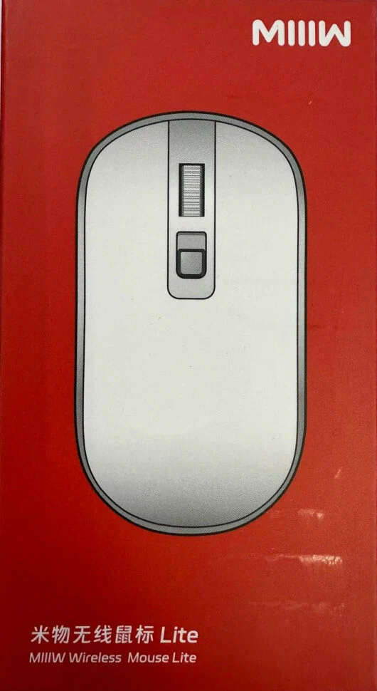 Беспроводная мышь MIIIW Wireless Mouse Lite, белый (MW23M21) в Челябинске купить по недорогим ценам с доставкой