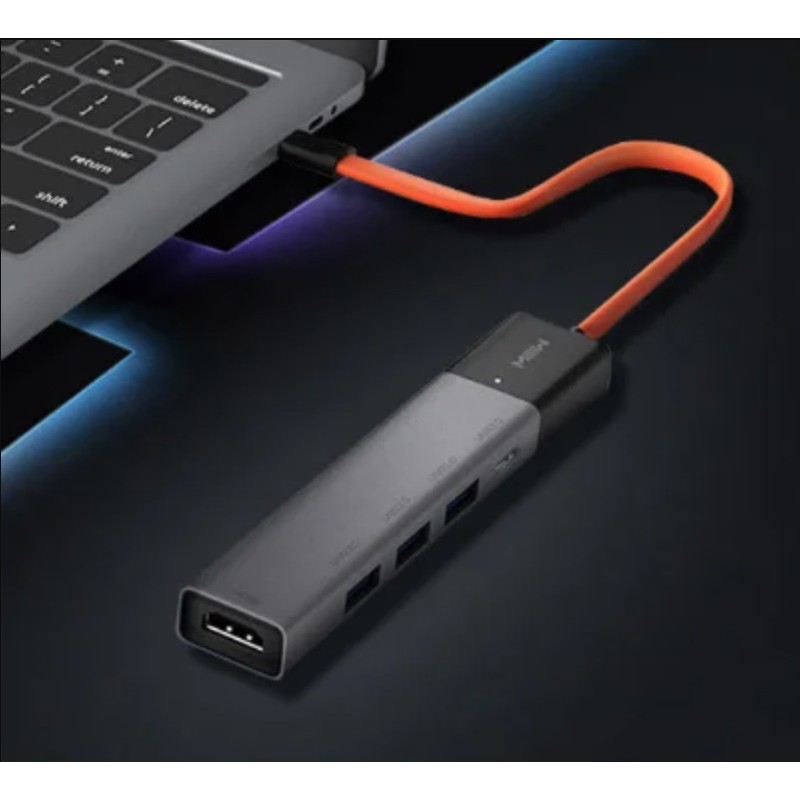 USB-хаб Xiaomi MIIIW USB-C Hub Docking Station (MWCMA05) в Челябинске купить по недорогим ценам с доставкой