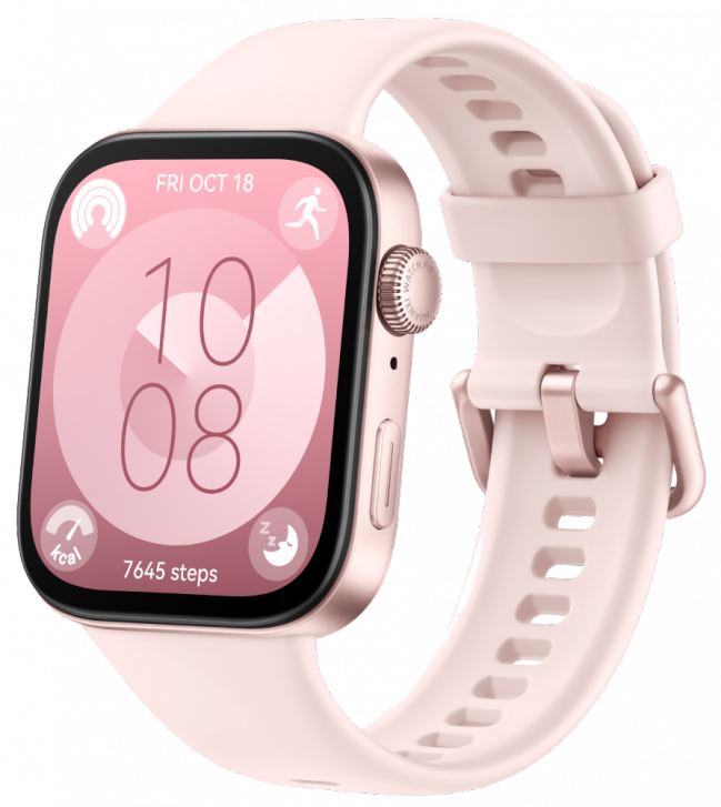 Умные часы HUAWEI Watch Fit 3, розовый в Челябинске купить по недорогим ценам с доставкой