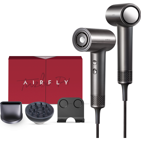 Скоростной фен для волос Soocas AirFly P1, серый в Челябинске купить по недорогим ценам с доставкой