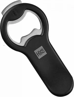 Открывалка для бутылок Xiaomi HuoHou Wine Bottle Beer Cans Opener (HU0092), черный в Челябинске купить по недорогим ценам с доставкой