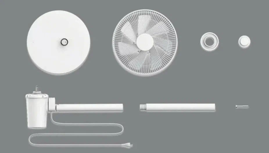 Напольный вентилятор Xiaomi Mijia DC Inverter Fan 1X в Челябинске купить по недорогим ценам с доставкой