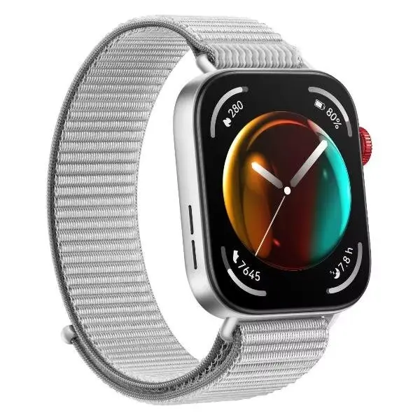 Умные часы HUAWEI Watch Fit 3, серебристый (нейлоновый ремешок) в Челябинске купить по недорогим ценам с доставкой