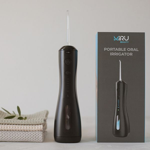 Портативный ирригатор MIRU Bip-005, черный в Челябинске купить по недорогим ценам с доставкой
